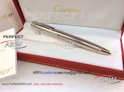 Perfect Replica Wholesale Trinity de Cartier Pen Ballpoint Stainless Steel